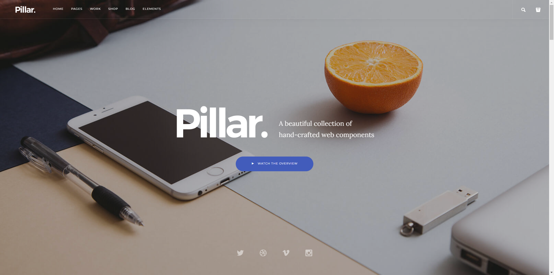 Pillar - Creative Portfolio & Blog Template